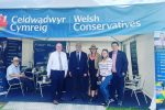 Laura with Welsh Conservatives