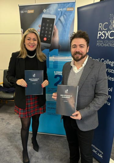 Laura and Royal College of Psychiatrists Representative